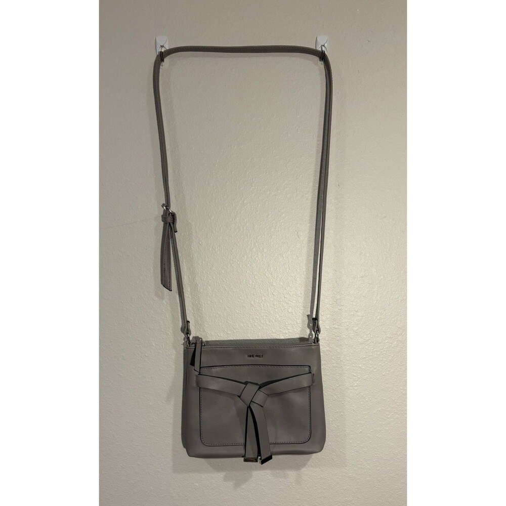 Nine West Crossbody Bag Small 8x10 Gray Used - Good Condition.